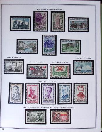 1849-2003 Remarquable collection de France, pratiquement