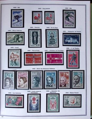 1849-2003 Remarquable collection de France, pratiquement