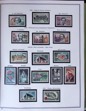 1849-2003 Remarquable collection de France, pratiquement
