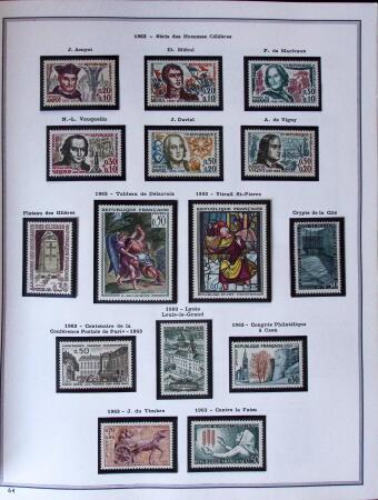 1849-2003 Remarquable collection de France, pratiquement
