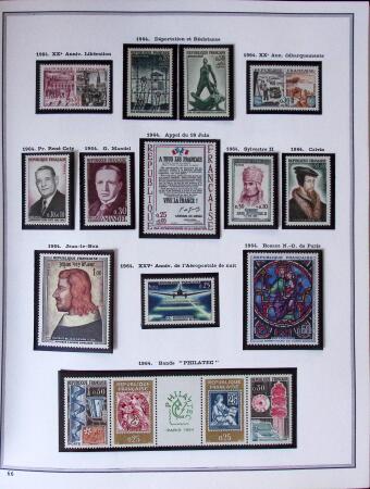 1849-2003 Remarquable collection de France, pratiquement