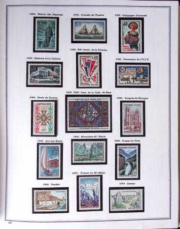 1849-2003 Remarquable collection de France, pratiquement