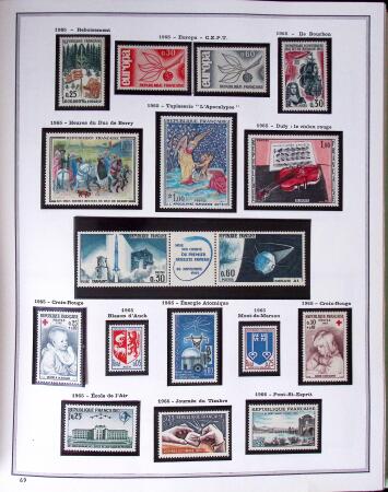 1849-2003 Remarquable collection de France, pratiquement