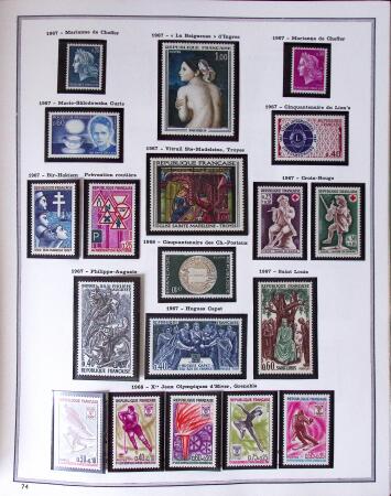 1849-2003 Remarquable collection de France, pratiquement