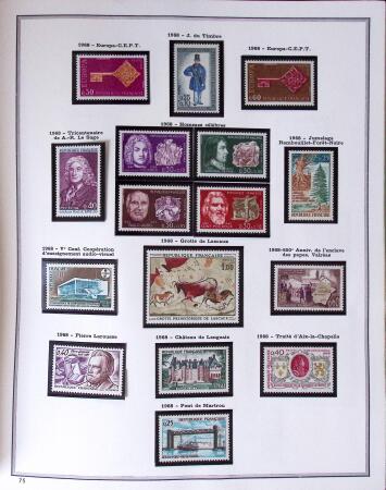 1849-2003 Remarquable collection de France, pratiquement
