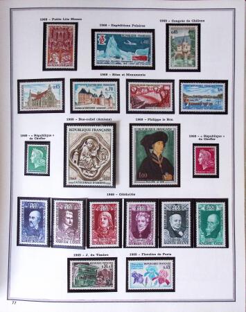 1849-2003 Remarquable collection de France, pratiquement