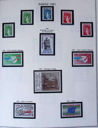 1849-2003 Remarquable collection de France, pratiquement