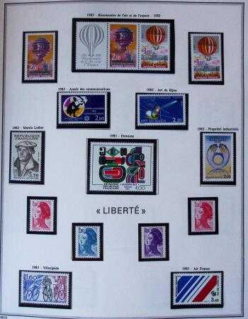1849-2003 Remarquable collection de France, pratiquement