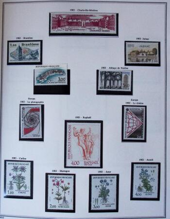 1849-2003 Remarquable collection de France, pratiquement