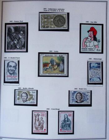 1849-2003 Remarquable collection de France, pratiquement