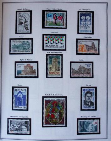 1849-2003 Remarquable collection de France, pratiquement