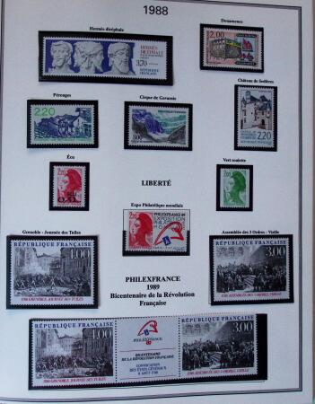 1849-2003 Remarquable collection de France, pratiquement