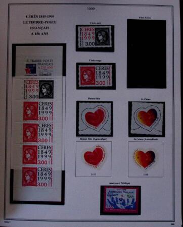 1849-2003 Remarquable collection de France, pratiquement