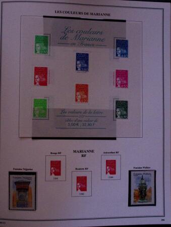 1849-2003 Remarquable collection de France, pratiquement