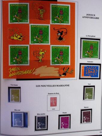 1849-2003 Remarquable collection de France, pratiquement
