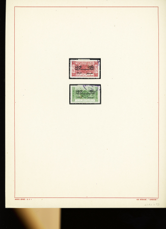 1918-1947, MIDDLE EAST collections on pages, with Saudi