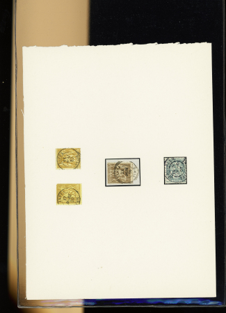 1855-1900, Timbres de France et colonies dont reconstitution