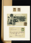1855-1900, Timbres de France et colonies dont reconstitution
