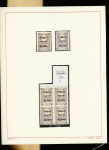 1900-1993, Ensemble de timbres neufs de France, concentré