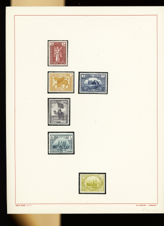 1900-1993, Ensemble de timbres neufs de France, concentré