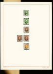 1900-1993, Ensemble de timbres neufs de France, concentré