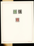 1900-1993, Ensemble de timbres neufs de France, concentré