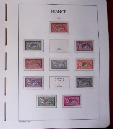 1900-2009, Collection de timbres neufs de France (un