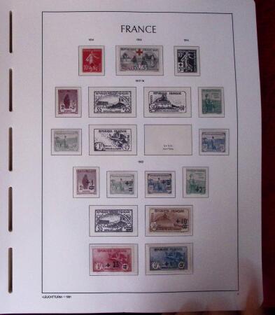 1900-2009, Collection de timbres neufs de France (un