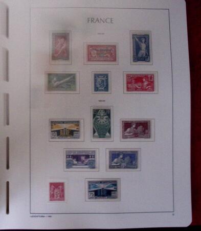 1900-2009, Collection de timbres neufs de France (un