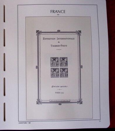 1900-2009, Collection de timbres neufs de France (un
