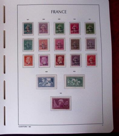 1900-2009, Collection de timbres neufs de France (un