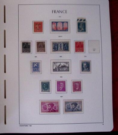 1900-2009, Collection de timbres neufs de France (un