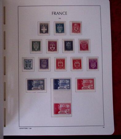 1900-2009, Collection de timbres neufs de France (un