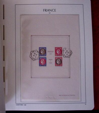 1900-2009, Collection de timbres neufs de France (un