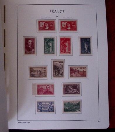 1900-2009, Collection de timbres neufs de France (un