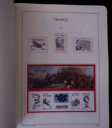 1900-2009, Collection de timbres neufs de France (un