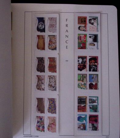 1900-2009, Collection de timbres neufs de France (un