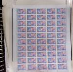 1900-1993, Ensemble de timbres neufs de France, concentré