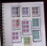 1900-1993, Ensemble de timbres neufs de France, concentré