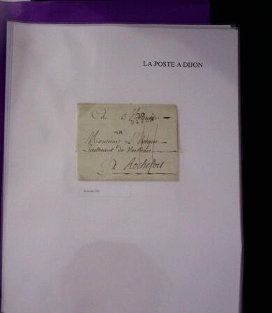 1587-1960 Grande quantité de lettres, principalement
