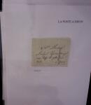 1587-1960 Grande quantité de lettres, principalement