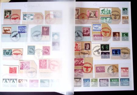 1872-1970 Mint & and used selection in four albums,