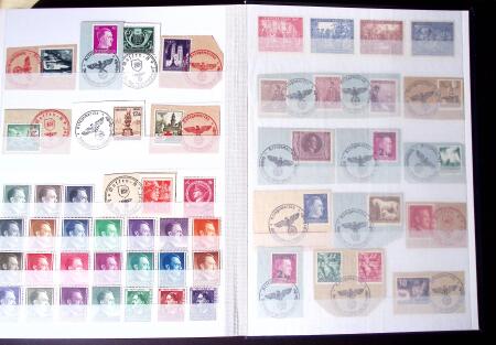 1872-1970 Mint & and used selection in four albums,