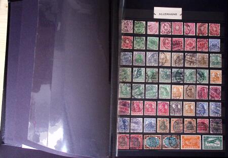 1872-1970 Mint & and used selection in four albums,