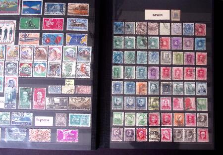 1872-1970 Mint & and used selection in four albums,
