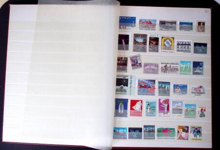 1860-1980 Mostly mint all-world selection in 11 stockbooks