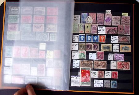 1860-1980 Mostly mint all-world selection in 11 stockbooks