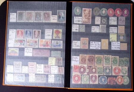 1860-1980 Mostly mint all-world selection in 11 stockbooks