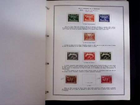 1849-1980 Ensemble de neufs et d'oblitérés en quatre