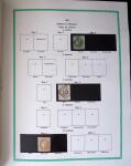 1849-1940, Collection d'oblitérés en deux albums